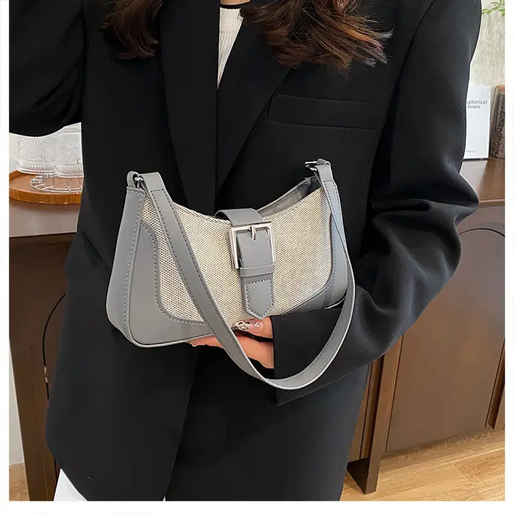 Retro Underarm Bag 2024 Winter Brown Crossbody — feature 30
