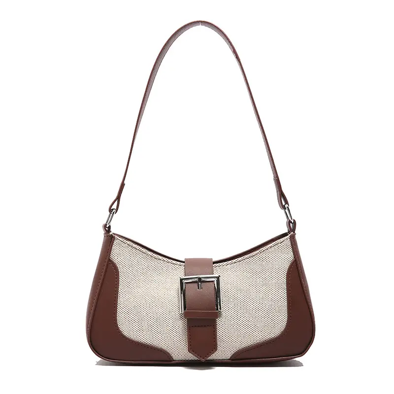 Retro Underarm Bag 2024 Winter Brown Crossbody - Image 4
