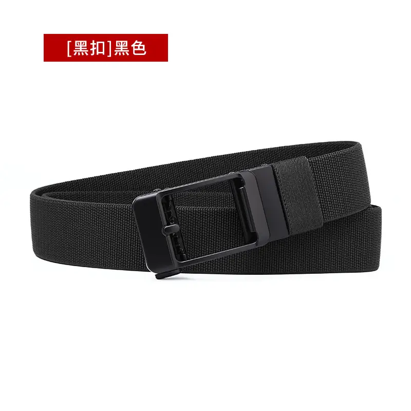 Men's Navy Blue Steel Buckle Belt Plus Size - Image 7