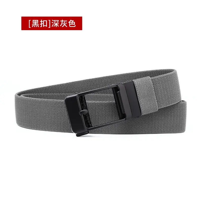 Men's Navy Blue Steel Buckle Belt Plus Size - Image 8