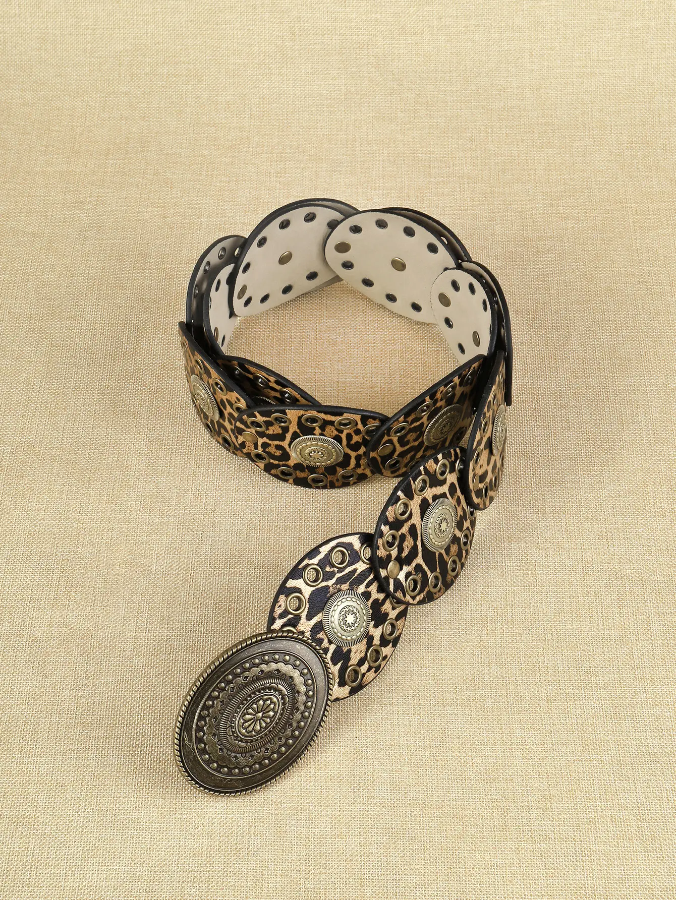 American Style Retro Belt for Women Wide Waist Decorative Belt — feature 15