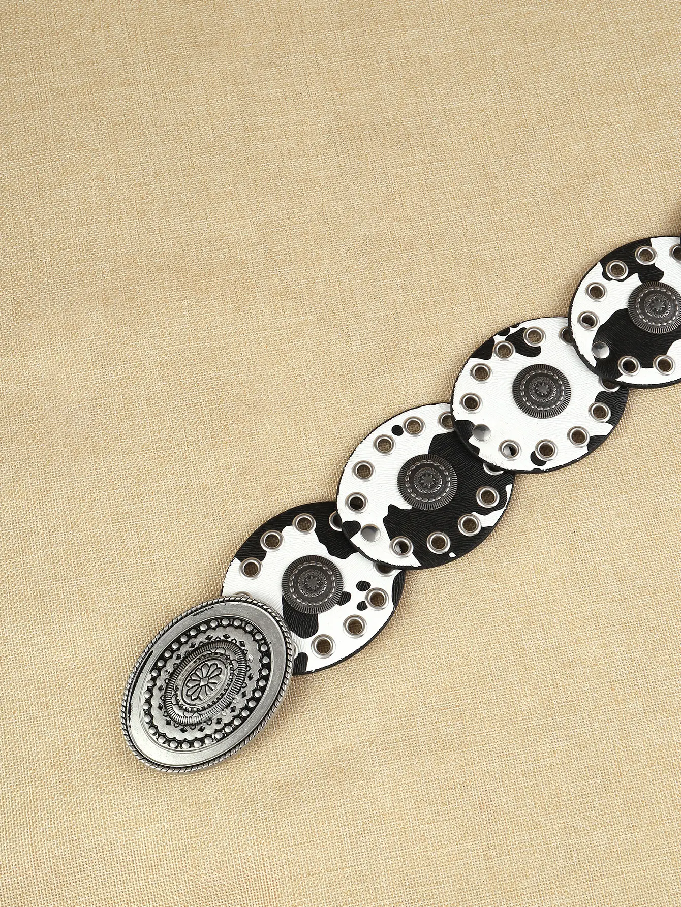 American Style Retro Belt for Women Wide Waist Decorative Belt — feature 3