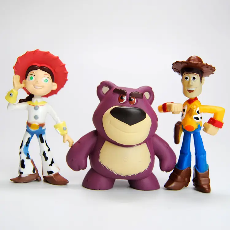 Toy Story 8-Piece Figure Set: Woody, Jessie, Buzz Lightyear, Hopper, Alien, Lotso Bear Figurines