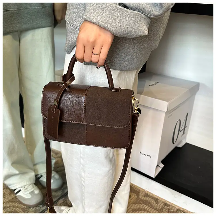 Women Vintage Shoulder Crossbody Bag Maroon 2024 — feature 29