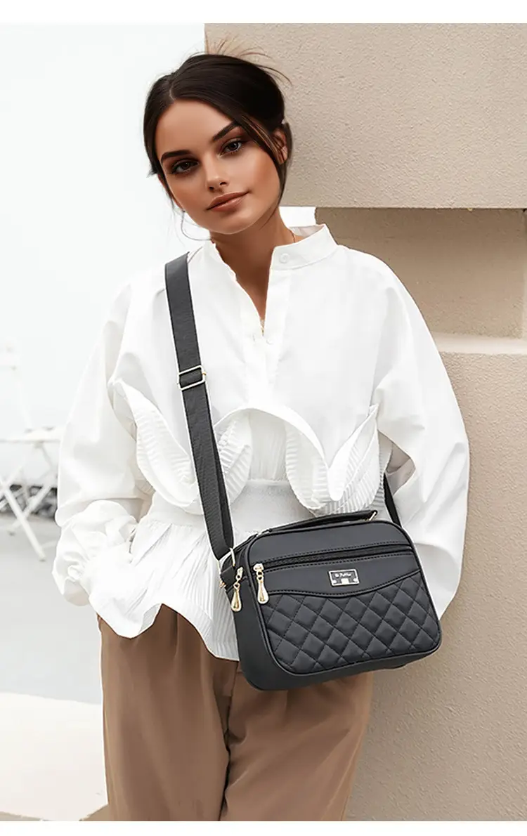 Black Quilted Crossbody Bag for Women 2025 — feature 14