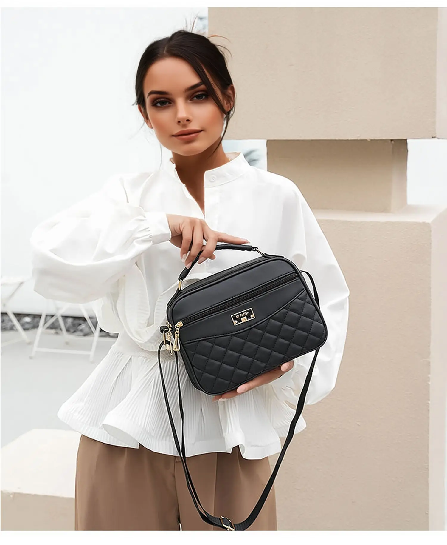 Black Quilted Crossbody Bag for Women 2025 — feature 17