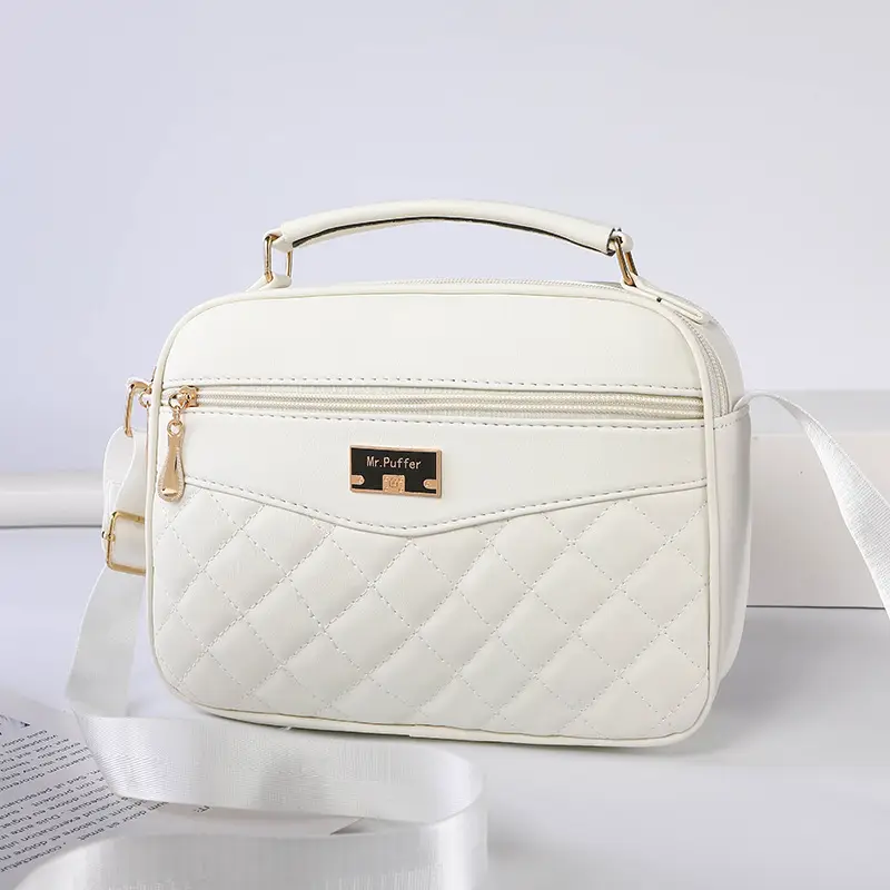 Black Quilted Crossbody Bag for Women 2025 - Image 2