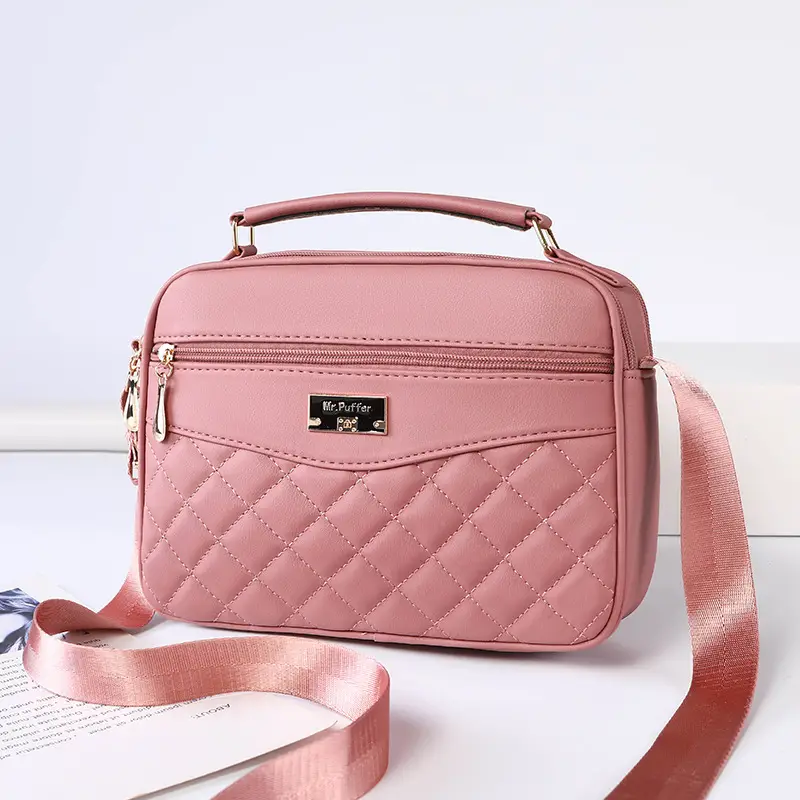 Black Quilted Crossbody Bag for Women 2025 - Image 4