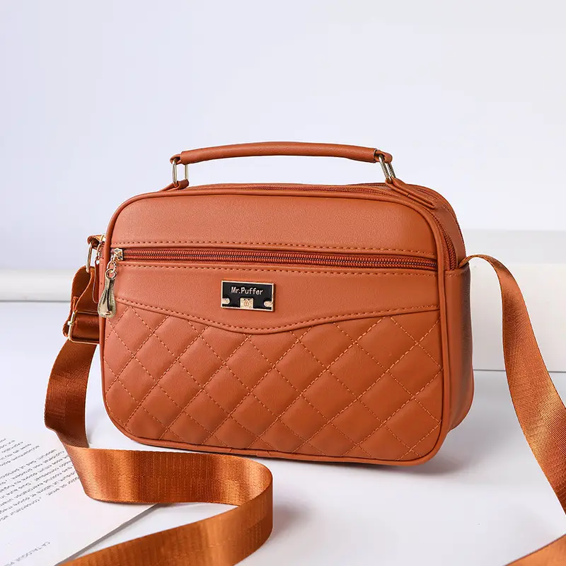 Black Quilted Crossbody Bag for Women 2025 - Image 5
