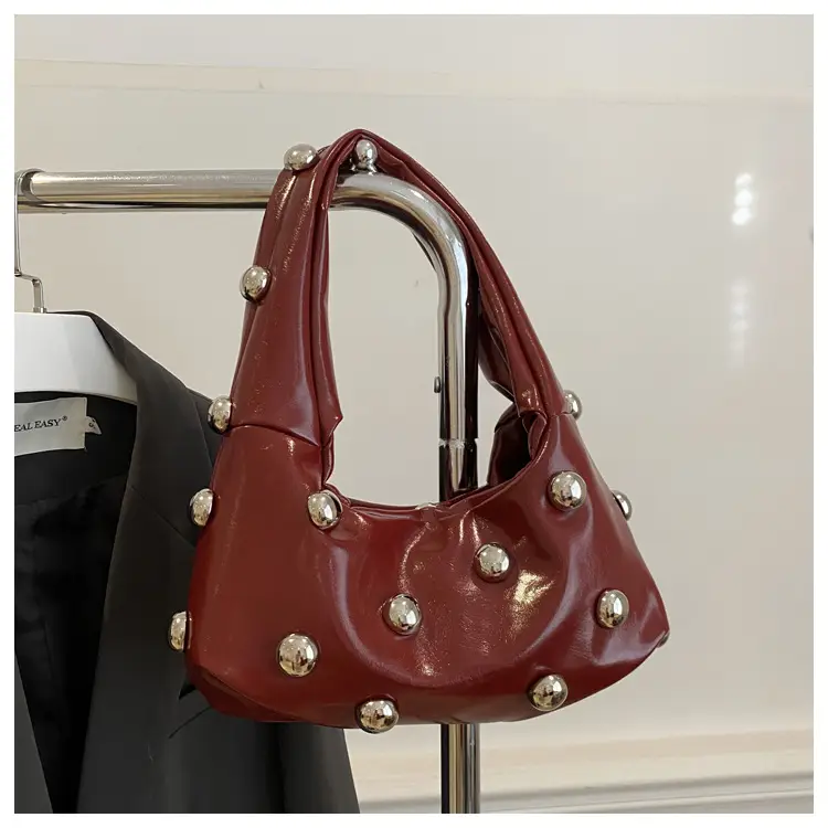 2024 Rivet Shoulder Crossbody Bag with Underarm Design — feature 24