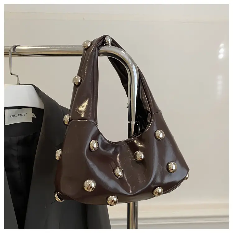 2024 Rivet Shoulder Crossbody Bag with Underarm Design — feature 26