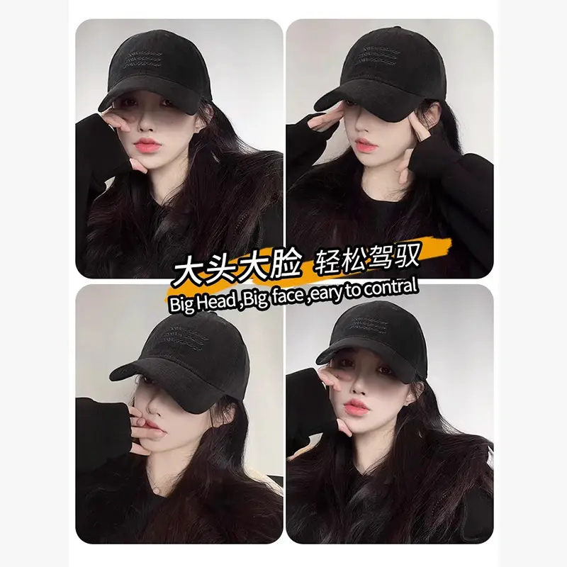 Women Red Baseball Cap 2024 Casual All-Match