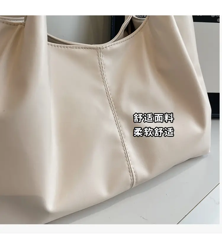 Women's White Winter Tote Bag Large Capacity 2024 — feature 4