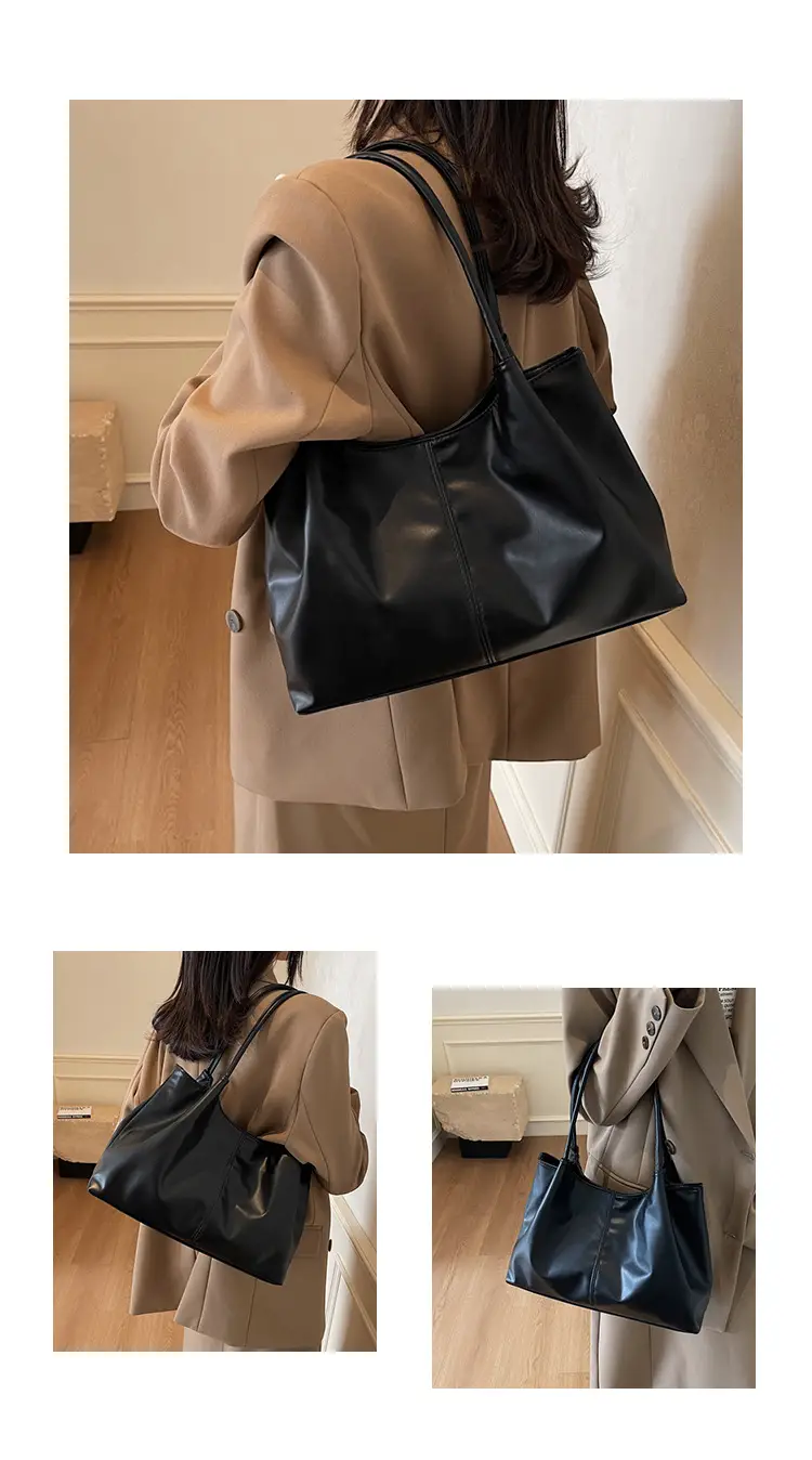 Women's White Winter Tote Bag Large Capacity 2024 — feature 8