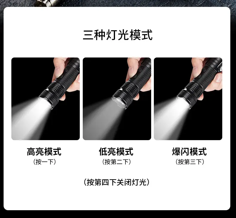 Dual Arc Lighter Flashlight with Igniter & Waterproof — feature 7