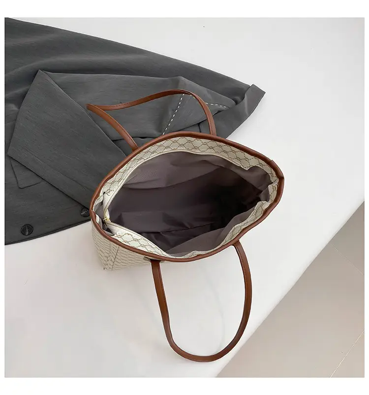 Women's New Commuter High-end Shoulder Bag Large Capacity Brown Monogram — feature 22