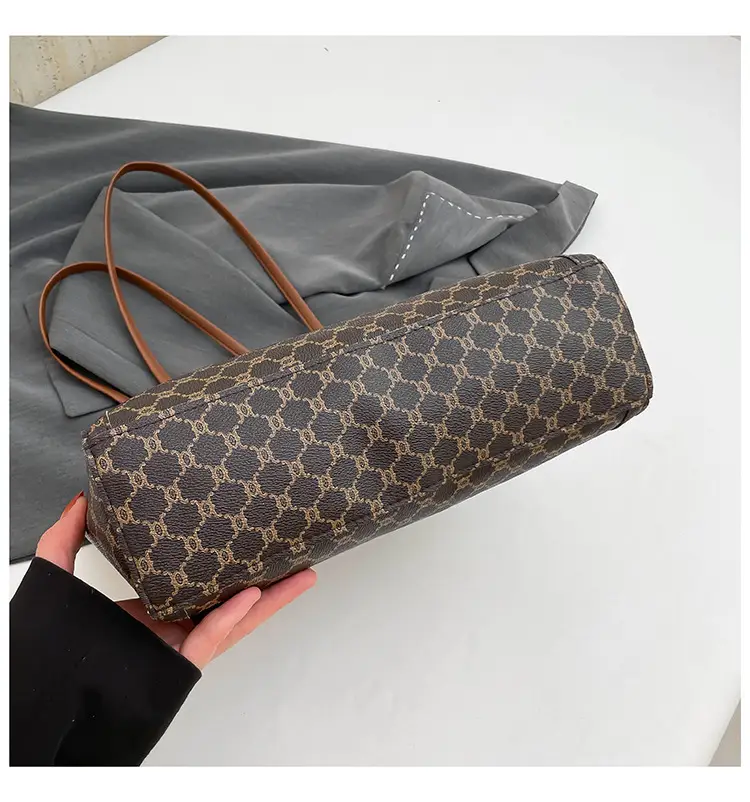 Women's New Commuter High-end Shoulder Bag Large Capacity Brown Monogram — feature 26
