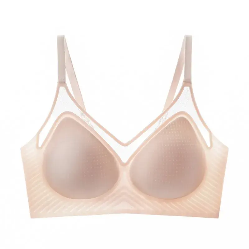 Women's Honeycomb Cup Cool Ice Silk Push-Up Bra - Image 3