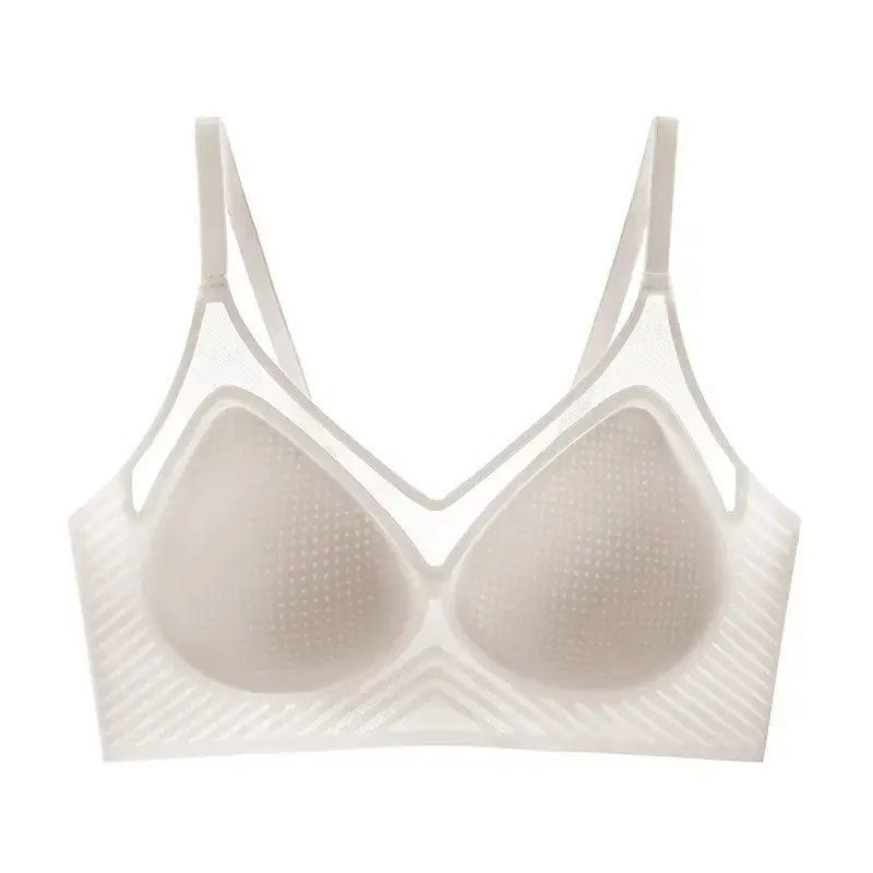 Women's Honeycomb Cup Cool Ice Silk Push-Up Bra - Image 4