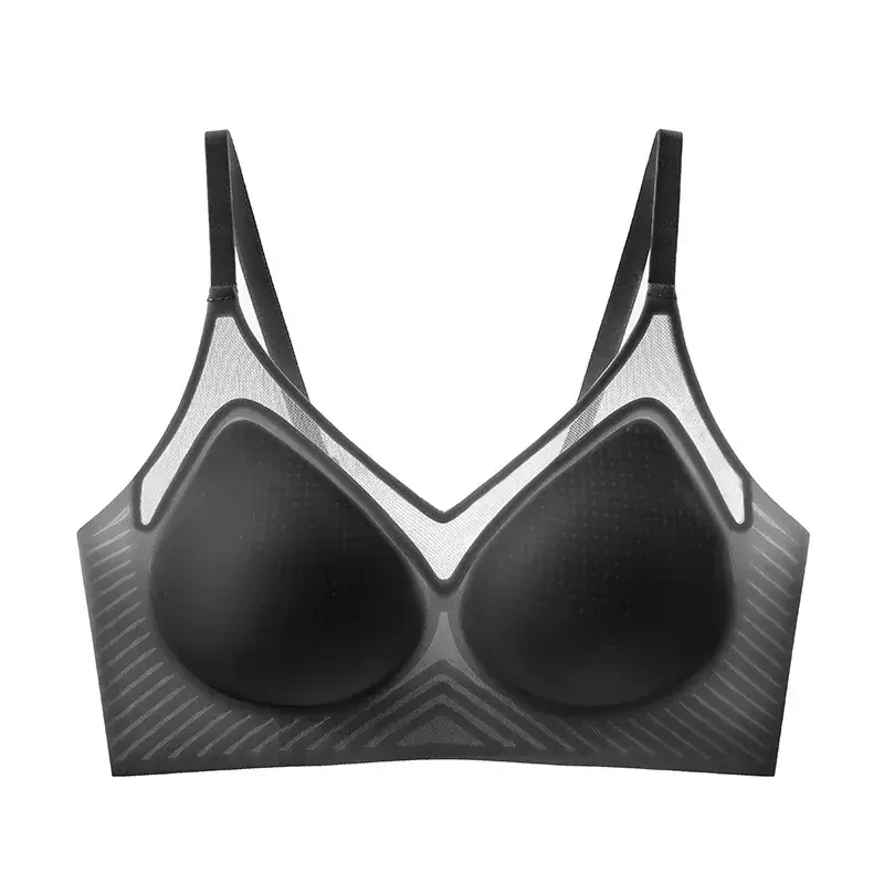 Women's Honeycomb Cup Cool Ice Silk Push-Up Bra - Image 5