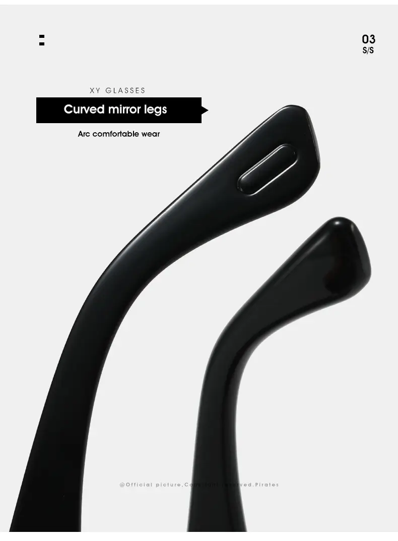 Black Frame Blue Sunglasses for Women — feature 19