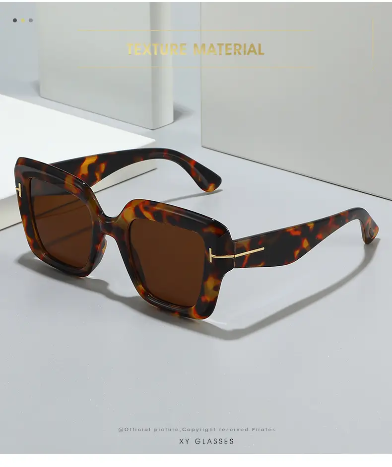 Black Frame Blue Sunglasses for Women — feature 6