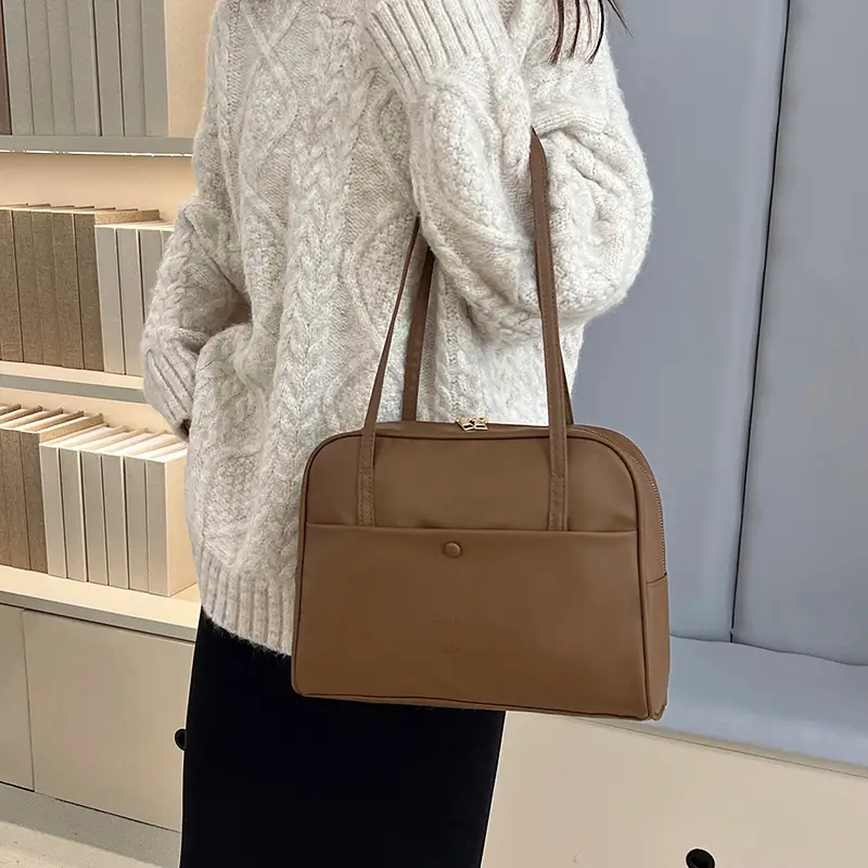 Women Retro Shoulder Bag Brown 2025 New - Image 5