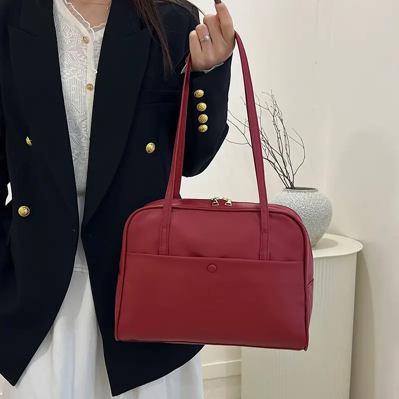 Women Retro Shoulder Bag Brown 2025 New - Image 6