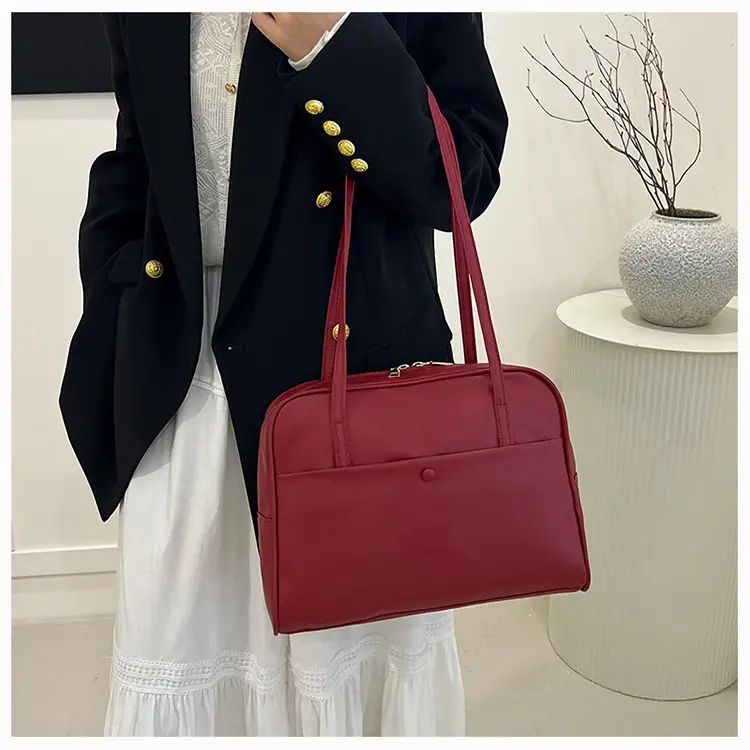 Women Retro Shoulder Bag Brown 2025 New — feature 15