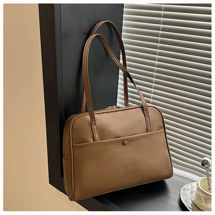 Women Retro Shoulder Bag Brown 2025 New — feature 23