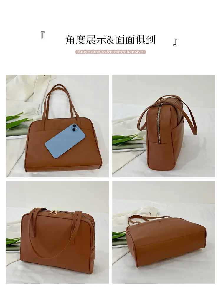 Women Retro Shoulder Bag Brown 2025 New — feature 7