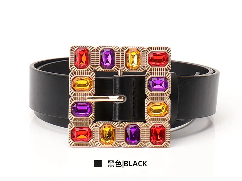 New Diamond Alloy Belt for Women's High-end Fashion — feature 18
