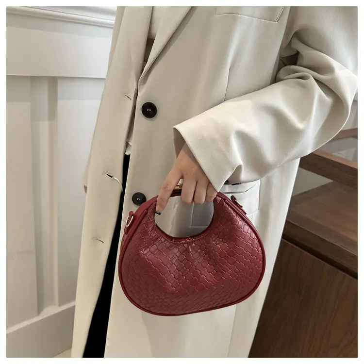 Brown Crocodile Leather Shoulder Bag 2024 — feature 17