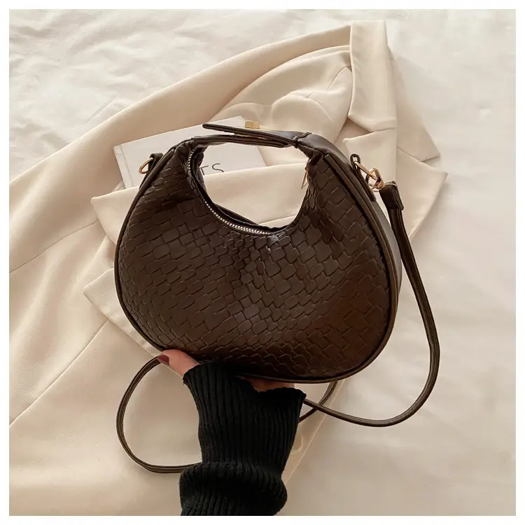 Brown Crocodile Leather Shoulder Bag 2024 — feature 24