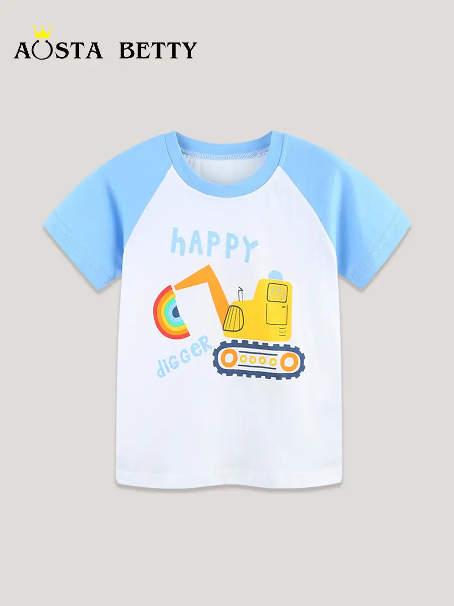 Happy Digger Boys T-Shirt 26 Summer Printed