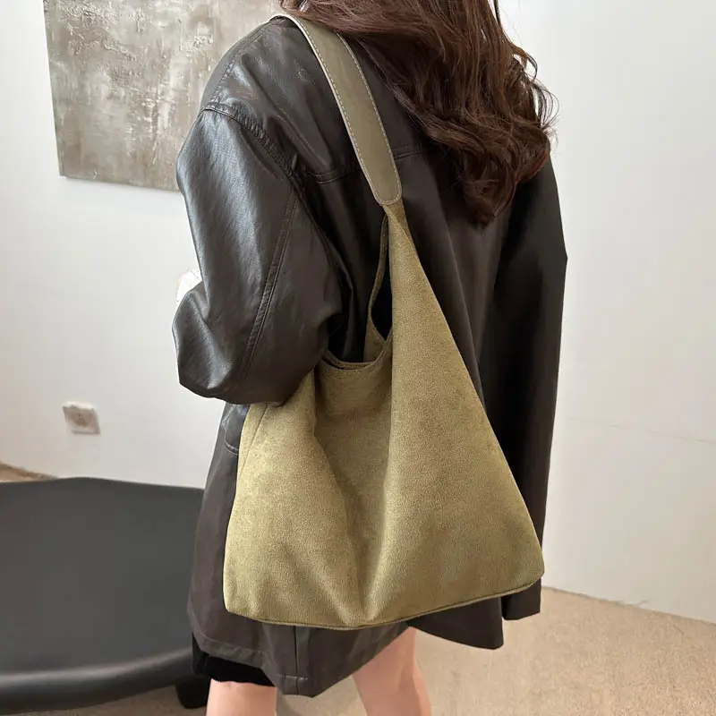 Retro Frosted Large Shoulder Bag Women 2025 - Image 6