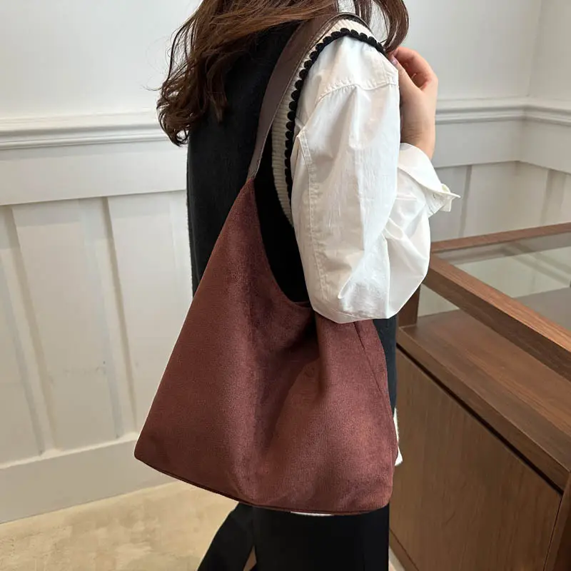 Retro Frosted Large Shoulder Bag Women 2025 - Image 8