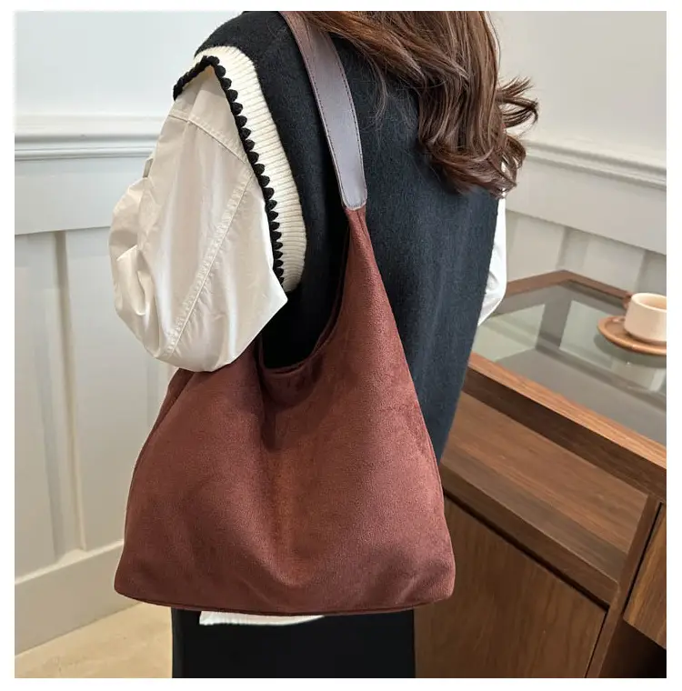 Retro Frosted Large Shoulder Bag Women 2025 — feature 13