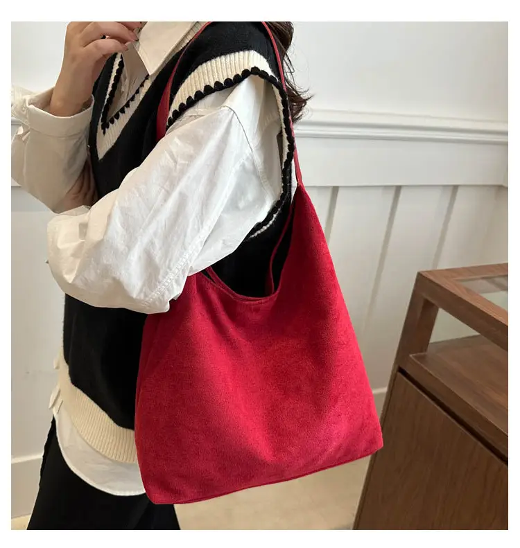 Retro Frosted Large Shoulder Bag Women 2025 — feature 15