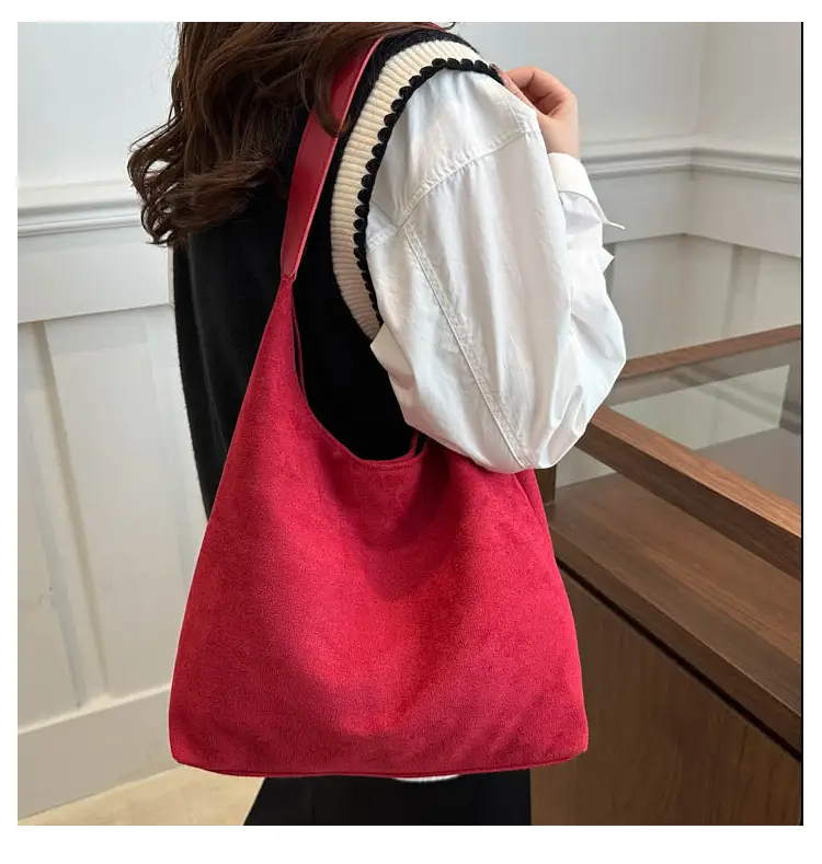Retro Frosted Large Shoulder Bag Women 2025 — feature 16