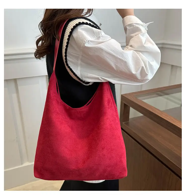 Retro Frosted Large Shoulder Bag Women 2025 — feature 17