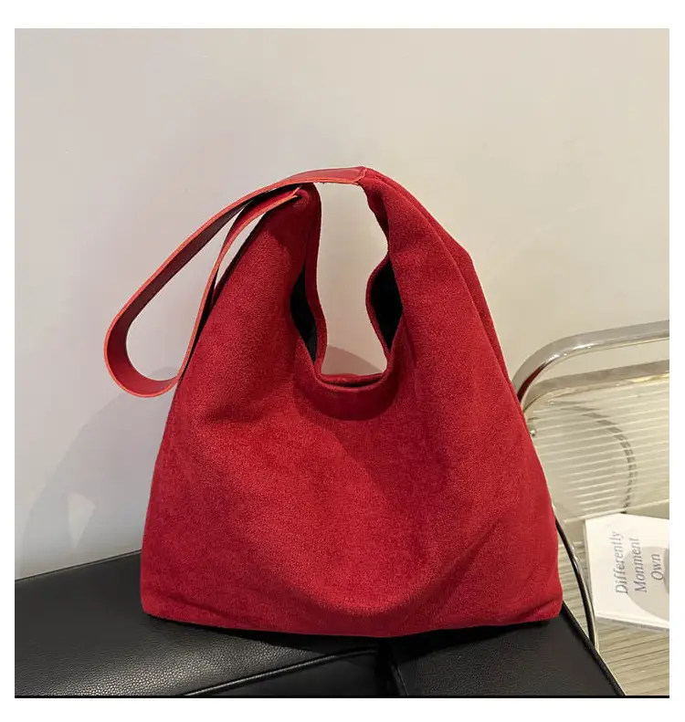 Retro Frosted Large Shoulder Bag Women 2025 — feature 23