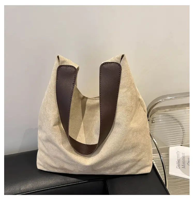 Retro Frosted Large Shoulder Bag Women 2025 — feature 24