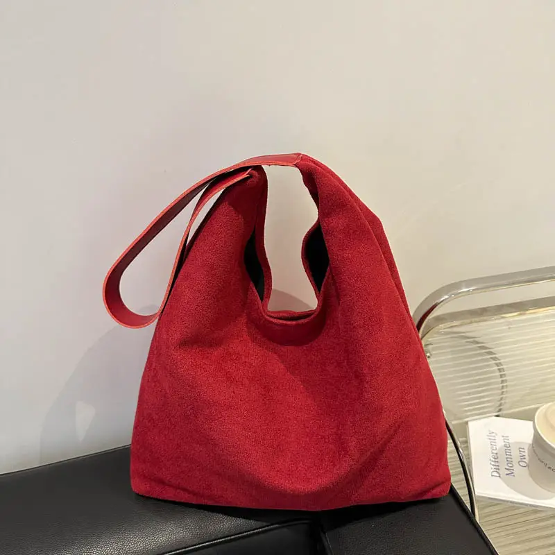 Retro Frosted Large Shoulder Bag Women 2025 - Image 5