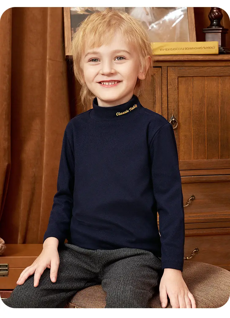 Classic Teddy Winter Kids T-Shirt Pink Long Sleeve — feature 17