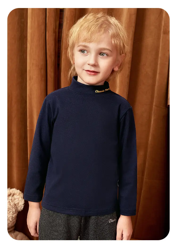 Classic Teddy Winter Kids T-Shirt Pink Long Sleeve — feature 18