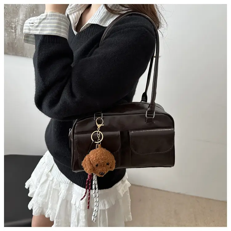 Vintage Black Shoulder Bag for Women 2024 New Trend — feature 10