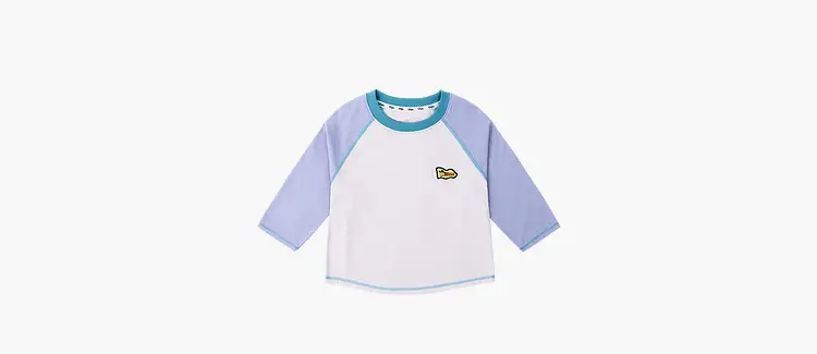 Dudu Home Kids T-Shirt Yellow Grey Spring Sun Protection — feature 26