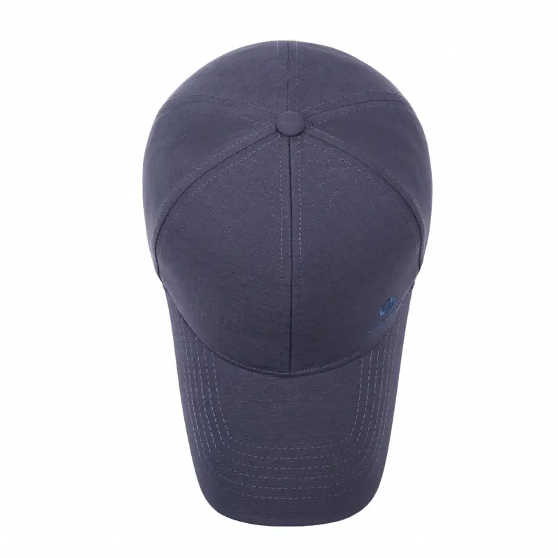 Men Navy Blue Letter Embroidered Baseball Cap - Image 8