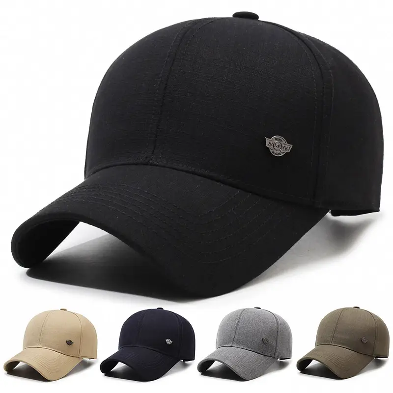 Men Olive Green Baseball Cap with UV Sunshade - Image 6